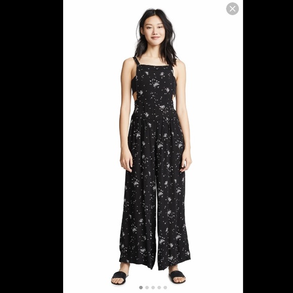 NWOT FREE PEOPLE SWEET IN THE STREETS OVERALL - Picture 6 of 8